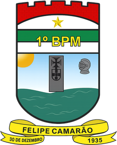 Brasão do 1º BPM